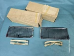 Nos Pair Chevelle Super Sport Hood Grills 1968 1969 Ss 396 Camino. Fixed Price $799.95.