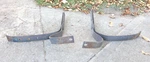 1941 Ford Deluxe Front Bumper Brackets Original Pair Super. Fixed Price $375.00.