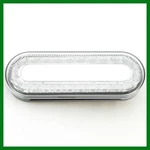 Upi 6" Oval Grommet Mount Stop Turn Tail Light "mirage" 24 Led Red Clear Lens. Fixed Price $25.75.