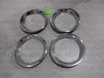 67 Only C2 Corvette 15" Wheel Trim Rings--gm #9796696--NICE Survivors. Fixed Price $399.95.