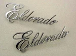 1971-76 Cadillac Pair "eldorado" Emblems 9633431 New Gm Nos Old Stock Set. Fixed Price $65.00.