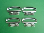 1949-50-1951-1952-1954 Chevrolet Fender Skirt Metal CLIPS-4 Pieces-new. Fixed Price $18.99.