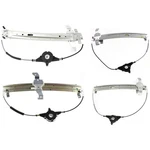 Front And Rear Window Regulator Set For 1990-1993 Lincoln Town Car. Fixed Price $83.48.