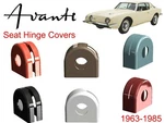Seat Hinge Covers - Set Of 4 Studebaker Avanti Ii 63 85 New Item!. Fixed Price $29.90.