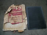 1959 Ford Fairlane T/bird Nos Rare Black Floor Mat Part Number B9AA-19A537-A. Fixed Price $35.00.