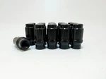 Spline 7/16-20 Extended Black Lug Nuts For Chevy Corvette Camaro Chevelle Ss. Fixed Price $27.95.