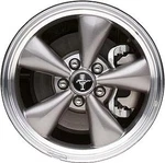 17" Ford Mustang Wheel Rim Factory Oem 3589 2005-2009 Machined Lip Grey. Fixed Price $395.00.
