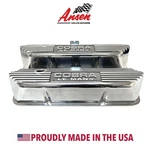 Ford Performance Cobra Le Mans Tall Valve Covers Polished Aluminum M-6582-P. Fixed Price $295.00.