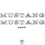 1965 1972 New Fender Or Trunk Emblem "mustang" Letters Set 14 Pcs. Fixed Price $75.99.