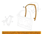 Ford Oem 92-11 Crown Victoria Glass Hardware-run Channel F8AZ5421597AA. Fixed Price $228.49.