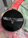 1980 1981 Corvette Gas Fuel Door Lid Original Gm With 4 Mounting Screws. Fixed Price $35.00.