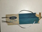 1970 1971 Ford Torino 4 Dr Rear Outside Door Edge Guard Moulding Partial Kit Nos. Fixed Price $9.99.