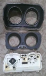 1971 Ford Pinto Speedometer Cluster Dash Bezel & Inner Plate Lot Used 72 73 ?. Fixed Price $75.00.