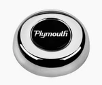 Grant Chrome Plymouth Center Cap Fits Challenger And Classic Steering Wheels. Fixed Price $34.95.