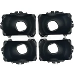 1979-86 Ford Mustang; 4-PIECE Headlight Bucket Set; Satin Black Finish. Fixed Price $89.99.