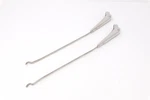 1955 1958 Pontiac Windshield Wiper Arm Pair Bayonet Style, C3703494RS. Fixed Price $52.00.
