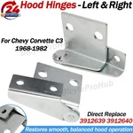 For 1968-1982 Chevy Corvette C3 Hood 3912639 3912640 Left & Right Hinges. Fixed Price $56.99.