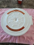 1958 - 1960 352 Interceptor Ford Air Cleaner Script Valve Covers. Fixed Price $235.00.
