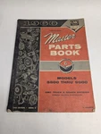 Gmc Trucks Master Parts Book Models 5500 Thru 9000 Manual List Catalog 1960. Fixed Price $47.25.