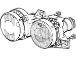 Genuine Bmw Twin Headlight Right 63121378322 New. Fixed Price $456.39.