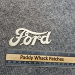 Vintage Ford Patch Car Truck Auto 70S 80S Script Spellout AD5. Fixed Price $5.00.