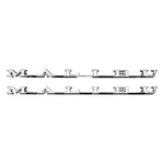 Qrp "malibu" Quarter Panel Emblem. Fixed Price $208.85.