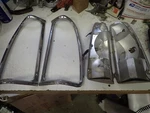 1972 - 1983 Dodge Pickup Tail Light Assemblies Bezel And Housings 3494604. Fixed Price $249.00.