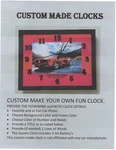 Custom Made Clock Of Your Personal Car, Ferrari, Corvette, Lambo, Etc. Fixed Price $47.95.