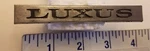 Vintage Buick Luxus 70'S Emblem Decal 9678384 (ce 614). Fixed Price $5.00.