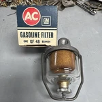 Nos Ac GF48 GF124 Fuel Filter 1953-1962 Corvette 283 327 854444 Dated 1972. Fixed Price $150.00.