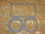 1932-48 Ford Top Loader Transmission Gasket Set Pcs Flathead 91A-7223K. Fixed Price $12.95.