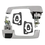 Pair Of Door Handles With Black Button Assembly Trim Parts Fits Charger MP5211. Fixed Price $177.63.