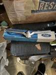 Nos 1972 Ford Thunderbird T-bird Front Grille Ornament Emblem D2SZ-8213-A. Fixed Price $95.00.
