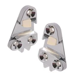 Door Striker Plates Pair 1953-55 Ford Truck. Fixed Price $64.90.