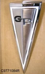 1963 Pontiac Grand Prix Hood Arrowhead Ornament, C9771084R. Fixed Price $62.00.