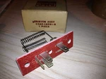 1962 Ford Galaxie Nos Heater Box Resistor C2AZ-18591-A New U.s.a.. Fixed Price $30.00.