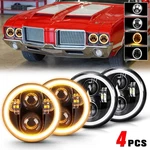For Oldsmobile Delta 88 1965-1975 5.75" Projector Headlights Hi-lo Beam. Fixed Price $77.99.