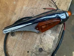 Triumph TR4A TR5 TR250 Rh Front Wing Side Marker Lamp Nos Lucas Original. Fixed Price $251.79.