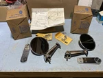 Nos 1957-66 Ford Truck F100 Mirrors F250 C1TZ-17696E. Fixed Price $499.00.