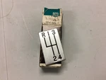 Nos Gm 1963 Corvette 3823432 Speed Shifter Indicator Aluminum Console Plate. Fixed Price $44.99.