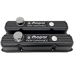 Nos Mopar 383 400 440 Big Block Black Aluminum Valve Covers W/ Breathers. Fixed Price $295.00.