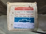 1972 Chevy Impala Caprice & More Rear Dark Blue Floor Mats Gm 994241 Nos. Fixed Price $149.95.