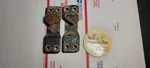 60-63 Chevrolet Gmc Pickup Truck Door Latch Strike Plates Left Right C10 1000. Fixed Price $29.99.