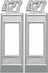 1969 Impala Bel Biscayne Wagon; 427 Front Side Marker Bezel; Pair; Made In. Fixed Price $110.99.