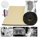 394MIL 32.29SQFT Car Floor Roof Door Heat Sound Deadener Insulation Mat 118"X39". Fixed Price $58.72.