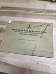 Mercedes 220SB Seb 300SE W111 W112 Transmission Spare Parts List Workshop Manual. Fixed Price $299.00.