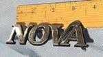 Chevy Nova Metal Fender Script/emblem 1975-79 4" Free Ship. Fixed Price $20.00.