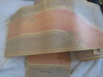 Nos 1977 - 1982 Ford Courier Red Orange And Black Complete Body Side Stripe Kit. Fixed Price $249.99.