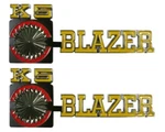 Trim Parts Front Fender K5 Emblem Set For 1975-1980 Chevy Blazers. Fixed Price $184.98.