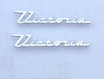 1955 1956 Ford Victoria Chrome Door Emblem New*. Fixed Price $74.95.